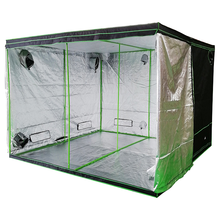 10'x10' 300x300x200cm Large Size 600D Indoor Grow Tent, Custom Hydroponic Grow Box